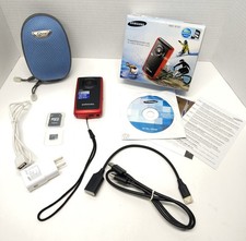 Samsung HMX-W190 Rugged Water Proof Digital Camera / Camcorder W/ Box Accys
