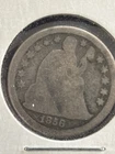1856 o Seated Liberty - Arrows Dime | 90% Silver - US Coin
