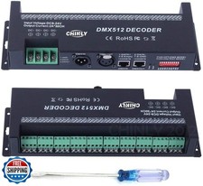 30 Channel DMX decoder 512 RGB LED Strip Controller DMX dimmer DC