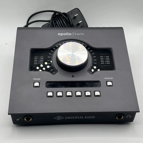 Apollo Twin MKii UAD 2 Solo Core Thunderbolt Interface Universal Audio