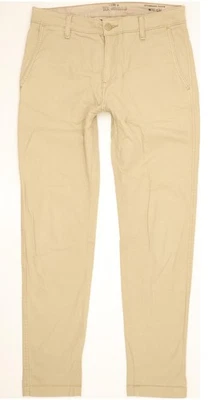 Levi's Homme Beige Tapered Regular Chino Stretch Jeans W30 L31 (102073) - Photo 1/4