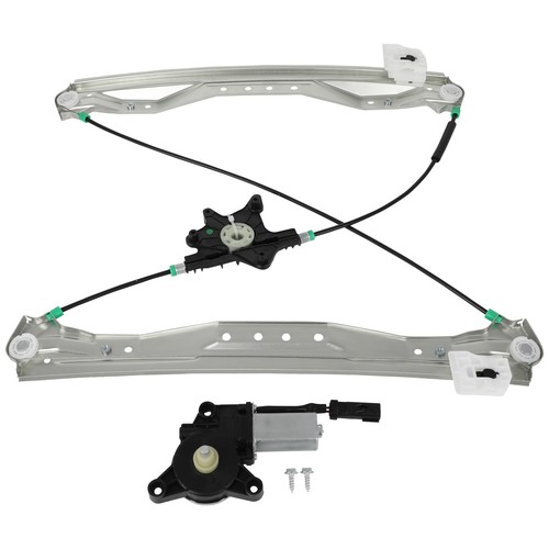 Front Left With Motor For Chrysler Town & Country & Dodge Caravan Window Regulator