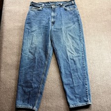 Vintage Levi's 560 Jeans Mens 38x30 Blue Loose Fit Tapered USA Made Orange Tab