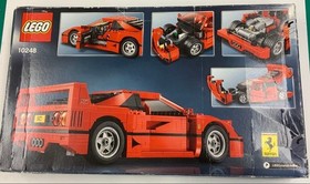 LEGO Creator Expert Ferrari F40 10248 Retired Supercar Set -box damaged