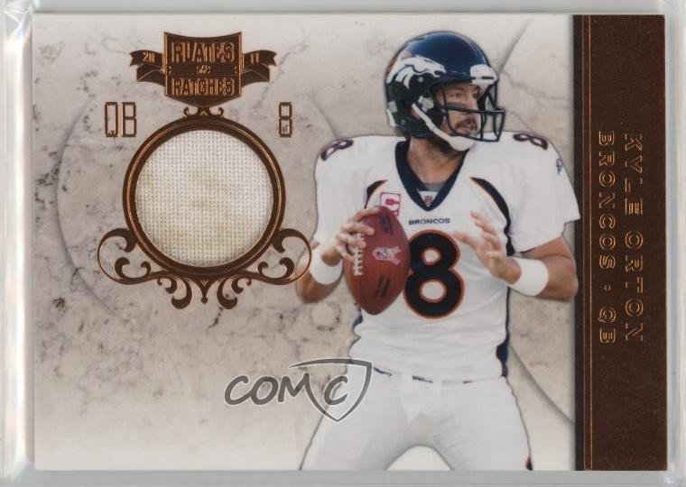 2011 Panini Plates & Patches Infinity Jerseys 181/199 Kyle Orton #41 e6p