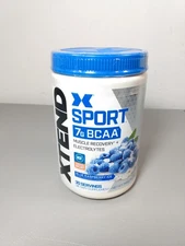 Xtend Sport 7g BCAA Powder, Blue Raspberry Ice, 30 Servings EXP 02/2027 NEW