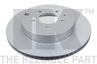 2X Bremsscheibe NK 313273 FüR ER Mazda TB CX MZR AWD ER10A TB10A