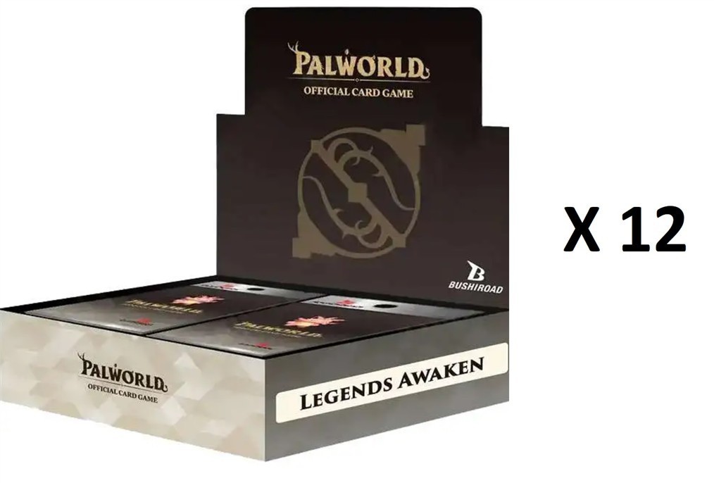Sealed Legends Awaken Booster Box Case BP02 PRESALE 10/30 Palworld -Kid Icarus-