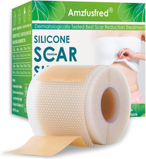 Updated Silicone Scar Tape, Silicone Scar Sheets Scar Sheets for Surgical Scars