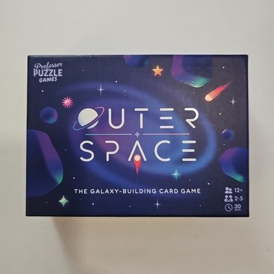 Outer Space The Galaxy-Building Card Game Professor Puzzle Games New Open Box