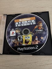 PS2 Nicktoons Attack of the Toybots (Sony PlayStation 2, 2007) Disc Only! TESTED
