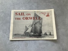 Sail on the Orwell by Robert Simper 1982 Martime Ipswich