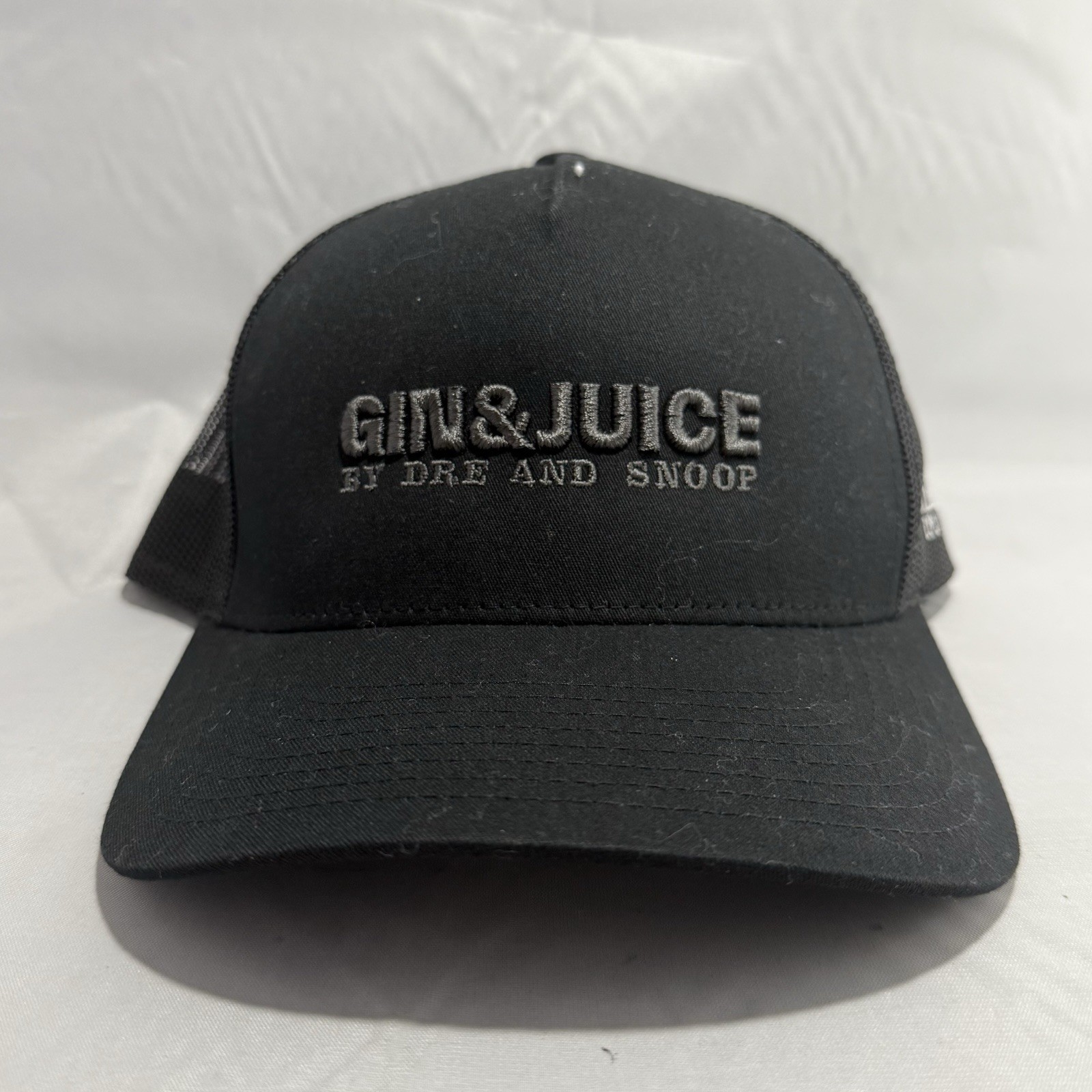 Dre And Snoop Gin & Juice Hat Hip Hop SnapBack Hat RARE Parental Advisor