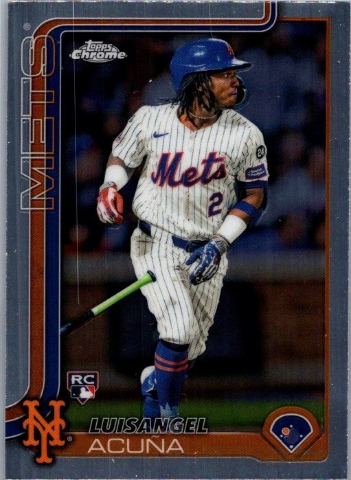 2025 Topps Chrome - Luisangel Acuna #56 (RC)
