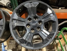 Used Wheel Fits 2018 Chevrolet Silverado 1500 Pickup 18x8-12 5 Spoke Single Bl