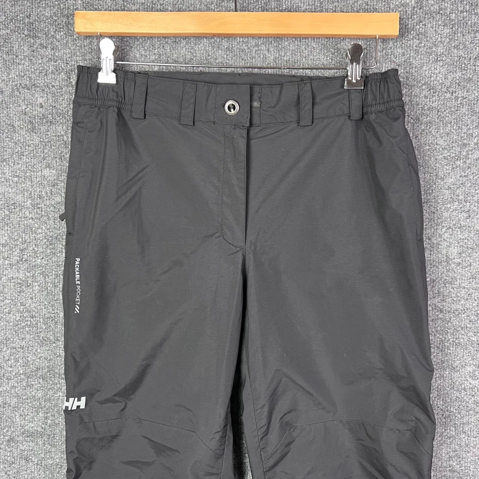 Helly Hansen Women's Black Packable Pocket Snow Ski Pants Size M - Image 3 of 4