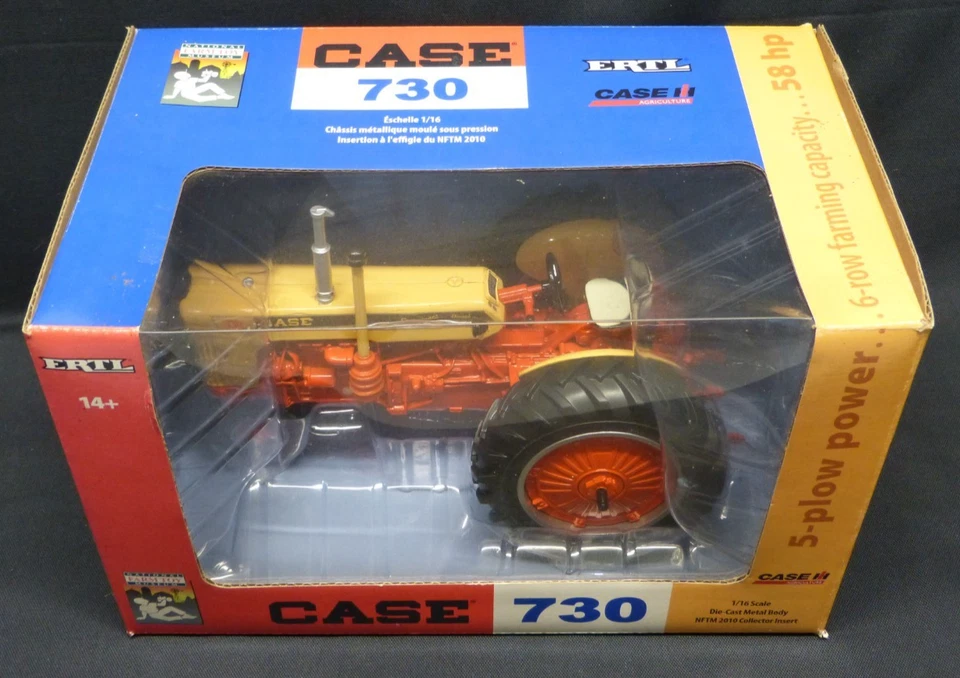 Ertl 1/16 Case 730 Diesel Narrow Front Case-O-Matic Tractor–Farm Toy Museum NIB - Image 2 of 4