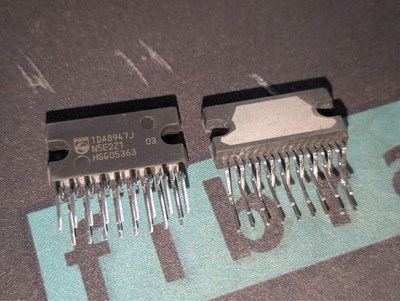 TDA8947J | PHILIPS | Dual Audio Amplifier 2x15W SIL17 | New & Genuine | 1 pc