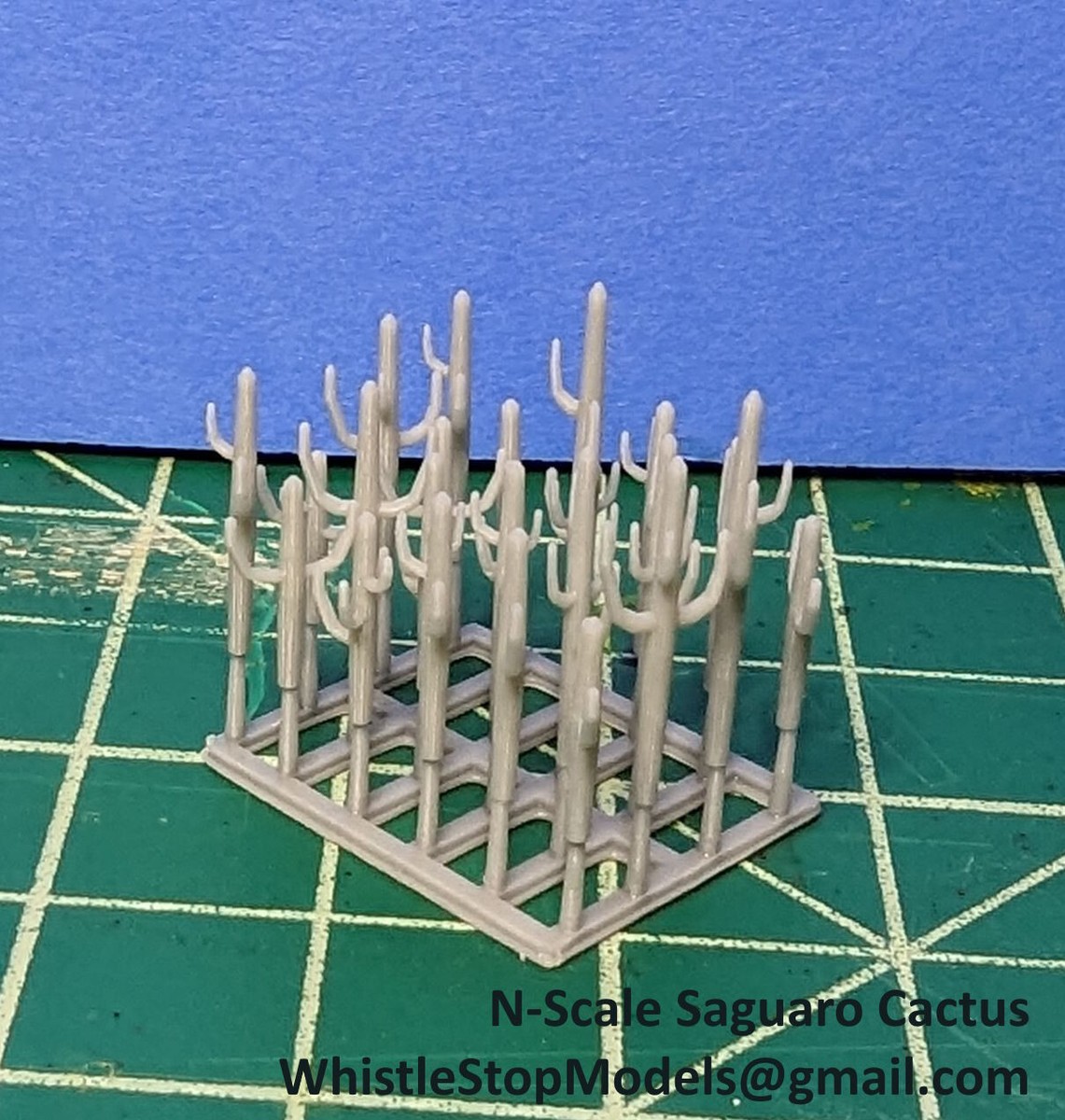 N Scale 1/160 Saguaro Cactus set of 24 N1021 | Whistle Stop Models | eBay