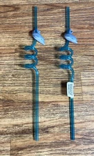 Vintage Flipper Applause Sipper Straw Lot of 2