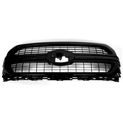 Front Bumper Grille Gloss Black For Ford 2021-2023 F-150 F150