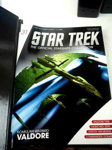 STAR TREK THE OFFICIAL STARSHIPS COLLECTION 10 BINDER & 142 MAGAZINE 1-131 - Bild 6 von 16