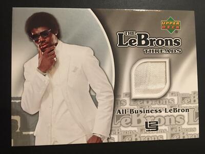 2006-07 Upper Deck The Lebrons Threads Memorabilia LM-3 LeBron James