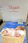 1995 Danbury Mint MEGAN Baby Doll by FAYZAH SPANOS 13'' SLEEPING IN BASKET — photo 2