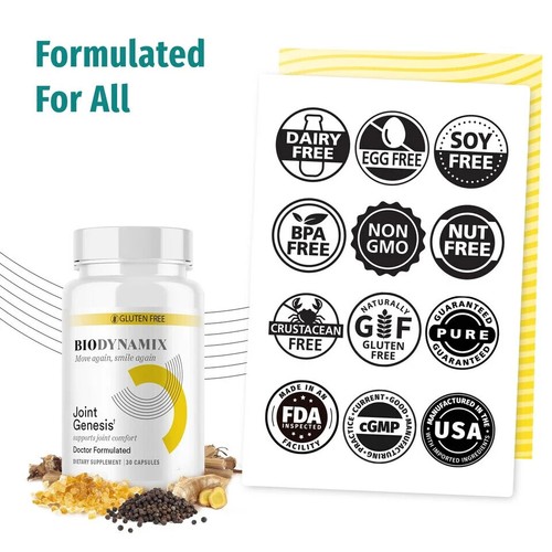 Joint Genesis - Integratore Avanzato Supporto Articolare - 30 Capsule BioDynamix - Foto 5 di 5