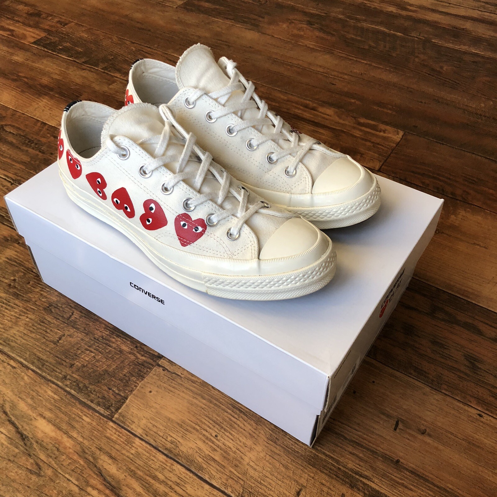 cdg converse low sizing