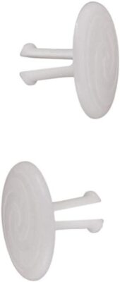 PVXWLC1900WH Hayward Poolvernuegen Next Generation Wheel Clips, White 2-PK