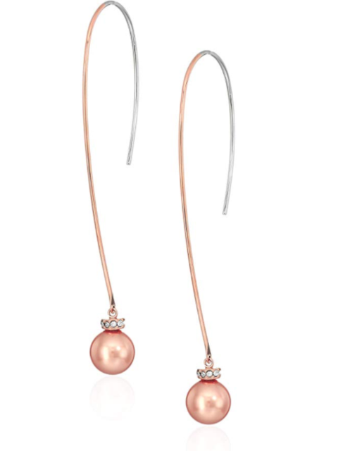michael kors pink earrings