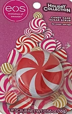 NEW EOS HOLIDAY COLLECTION CANDY CANE SUGAR SCRUB FREE SHIP