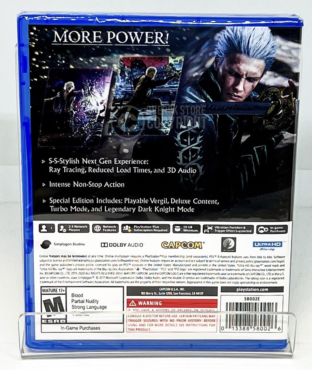 Devil May Cry 5 Special Edition - PS5 - Brand New | Factory Sealed | US  Version