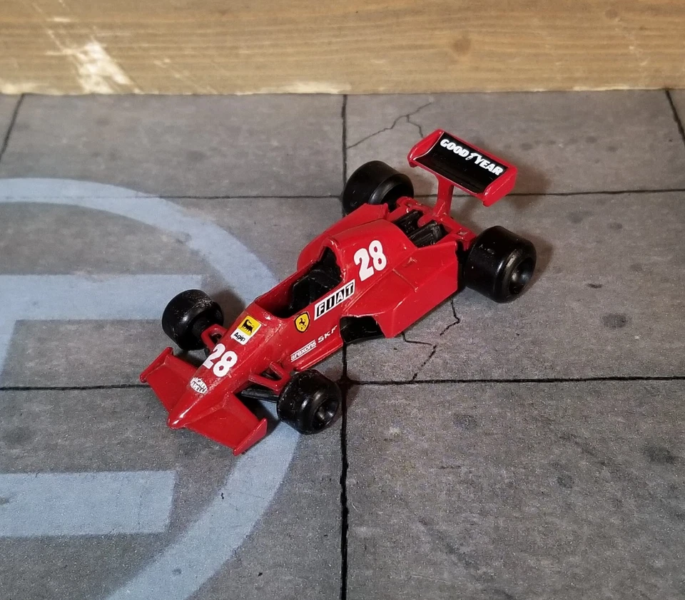 POLISTIL SERIE TONKA RN 24 FERRARI 126 C3 Scala 1:55 #28 René Arnoux 1983 Italy - Immagine 2 di 4