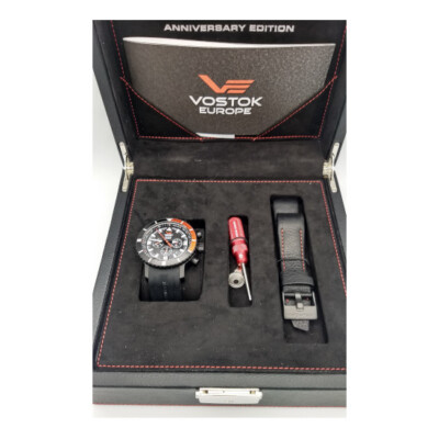 Vostok Europe Mriya AN-225 NE88-5554238 10th Anniversary Watch
