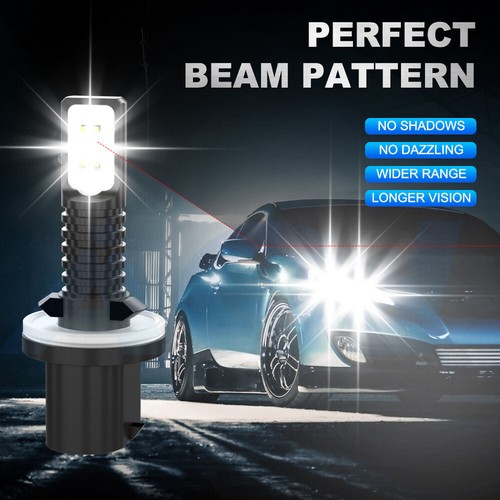 2Pcs 880 LED Fog Light Bulb 6000K Xenon White High Power 890 892 893 899 - Picture 4 of 12