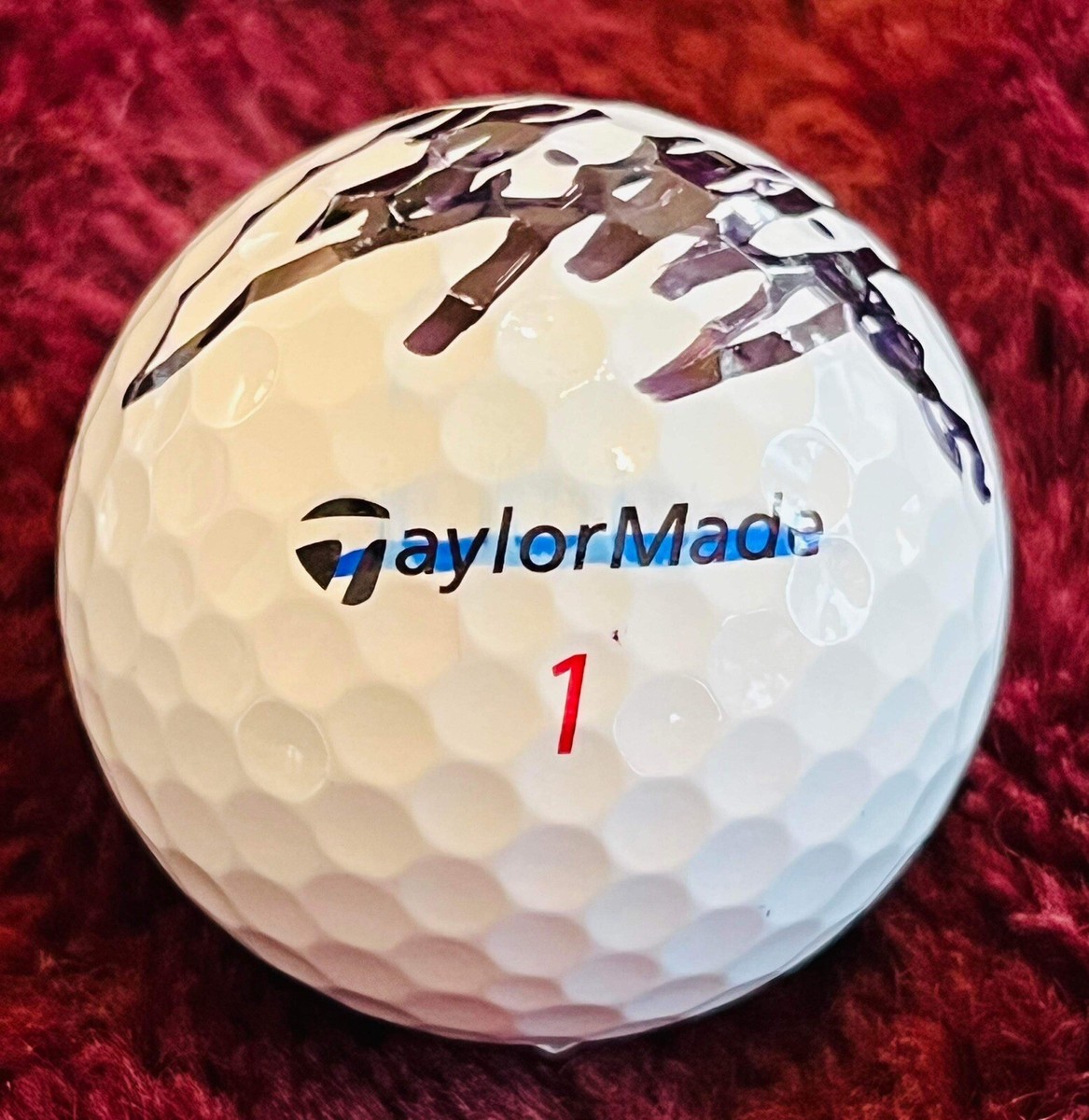 COLLIN MORIKAWA HERO WORLD CHALLENGE TOURNAMENT USED SIGNED TAYLORMADE GOLF  BALL