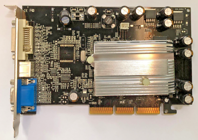 Carte graphique twintech 6200-AGP-250 Mo-DVI+TV