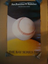 The Bay Series 1989 sponsoring by the San Francisco Examiner poster