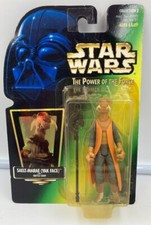 1997 Kenner Star Wars Saelt-Marae Yak Face With Battle Staff Action Figure