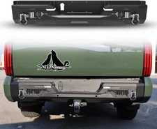 Rear Bumper For 2022 2023 2024 2025 Toyota Tundra w/2*Shackles+2*Pod Lights NEW