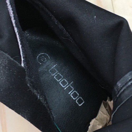 Boohoo Ankle Boots Womens 6 Black Pointed Toe Stilleto Heels Casual Comfort - Picture 13 of 14
