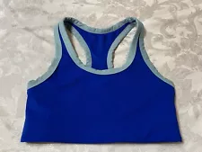 WILO The Label Racerback Wireless S Blue Sports Bra