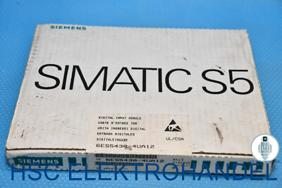 Siemens 6ES5430-4UA12 Digital Input Module Simatic S5 Version 04
