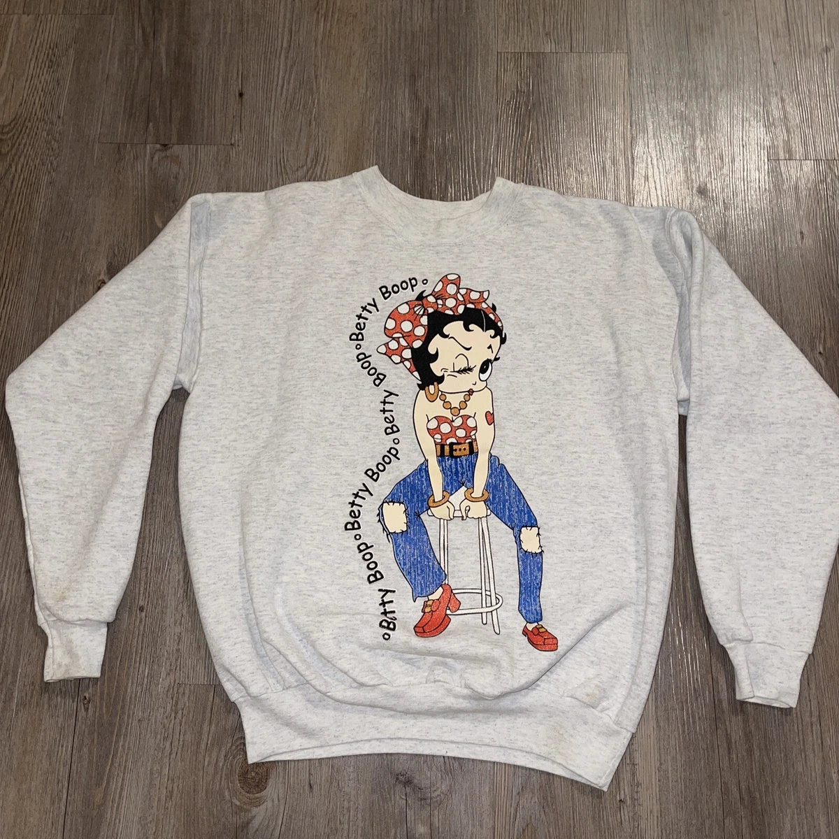 vintage betty boop sweater