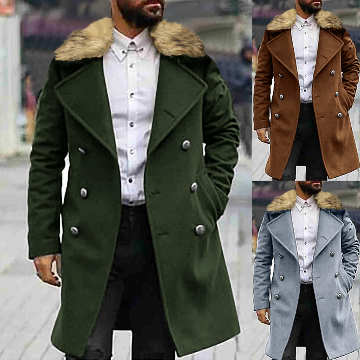 Designer Men's Coats - Winter Coats, Fashion Outerwear