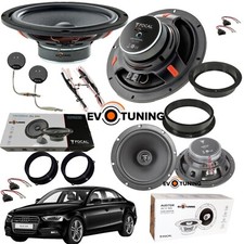 Kit 6 Altoparlanti Focal Anteriori e Posteriori per AUDI A4 B8 2007-2015