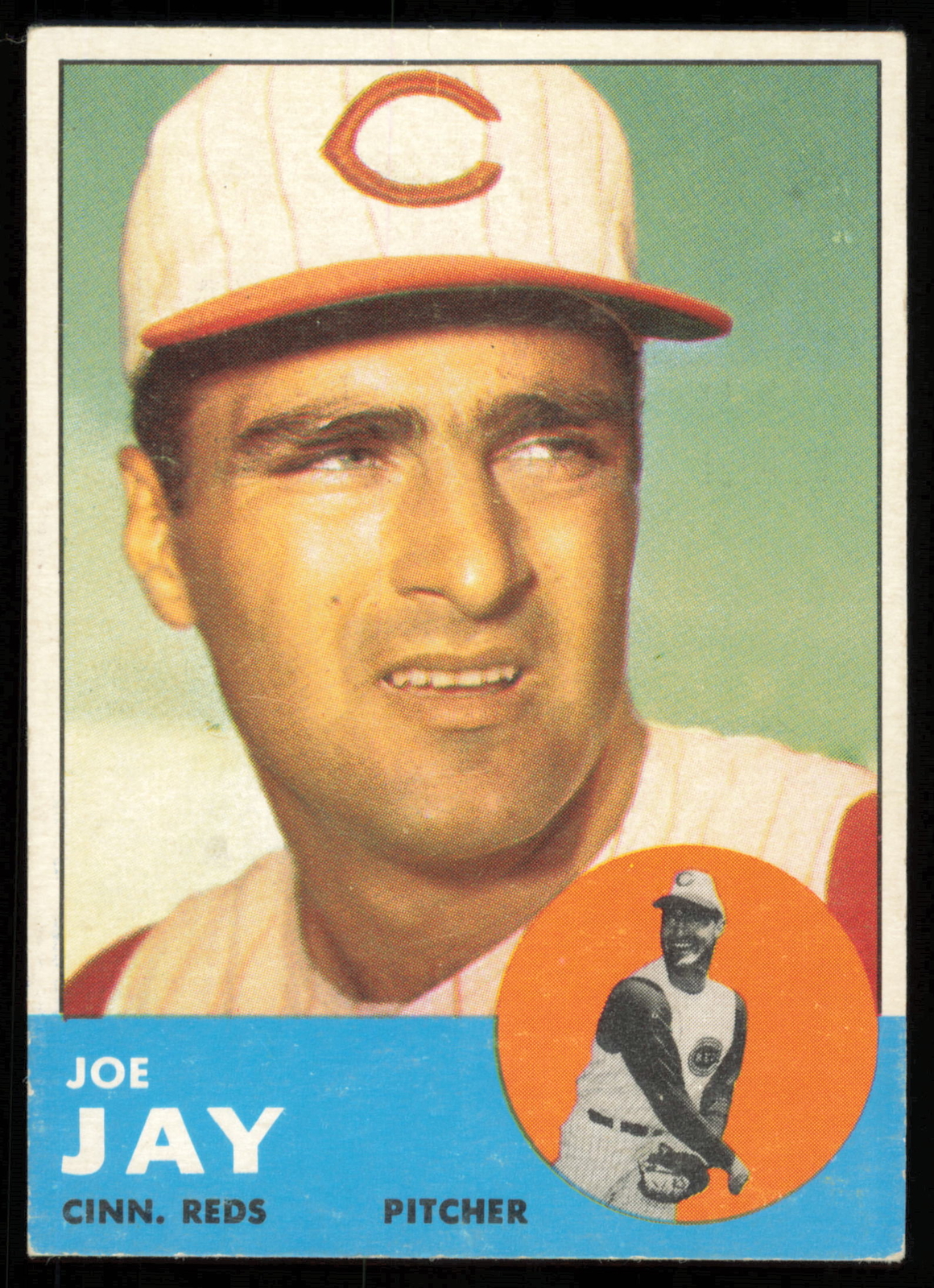 1963 Topps #225 Joe Jay Cincinnati Reds