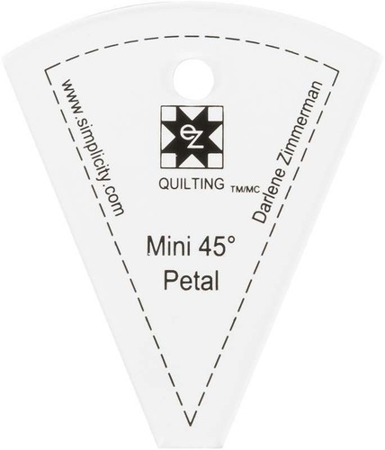 Ez Quilting Mini Petal Template 45 Degrees Clear Ebay Ez Quilting Mini Petal Template 45 Degrees Clear Ebay
